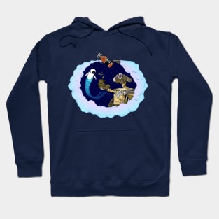 Wall-E and Eve Hoodie